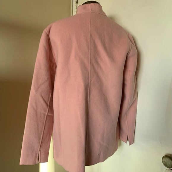 Chico's Reversible Plush Jacket Shaket Mellow Rose Size 2 (12/14) NWT - Picture 10 of 16
